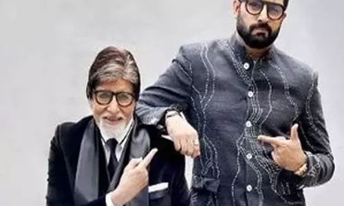 Amitabh Bachchan ने बेटे अभिषेक की अगली फिल्म ‘आई वांट टू टॉक’ के बारे में बात की