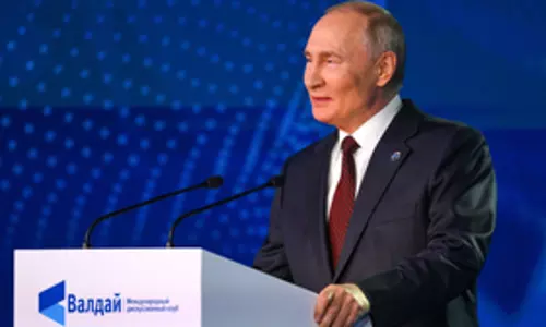 Putin ने कहा- वे साहसी ट्रंप से बात करने के लिए तैयार Putin ने कहा- वे साहसी ट्रंप से बात करने के लिए तैयार