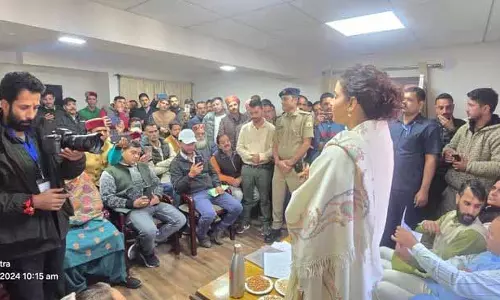 Ranaut ने भरमौर में केंद्रीय योजनाओं के प्रभावी क्रियान्वयन पर जोर