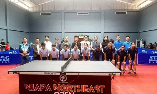 Nagaland : चूमौकेदिमा में पूर्वोत्तर के शीर्ष पैडलर्स के खिताब के लिए लड़ाई शुरू