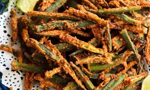 Crispy भिंडी रेसिपी