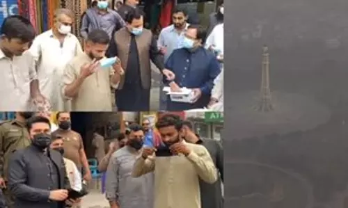 Lahore में वायु गुणवत्ता सूचकांक फिर से 1000 के पार होने के कारण पार्कों और खेल के मैदानों में प्रवेश पर प्रतिबंध