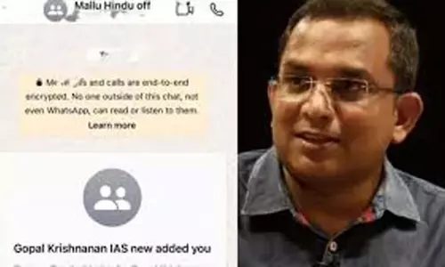 धर्म आधारित व्हाट्सएप ग्रुप: गोपालकृष्णन का दावा कि फोन हैक हुआ था