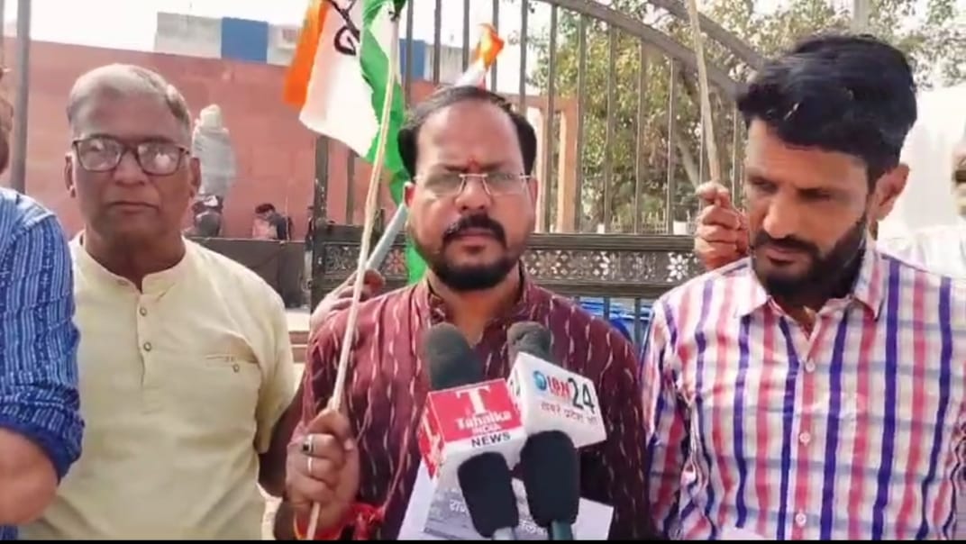 भोजपुर विधानसभा क्षेत्र में BJP के भीष्म पितामह स्व. सुंदर लाल पटवा की मूर्ति स्थापना को लेकर विरोध