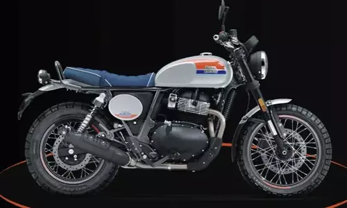 EICMA 2024: रॉयल एनफील्ड बियर 650 भारत में 3.39 लाख रुपये में लॉन्च EICMA 2024: रॉयल एनफील्ड बियर 650 भारत में 3.39 लाख रुपये में लॉन्च