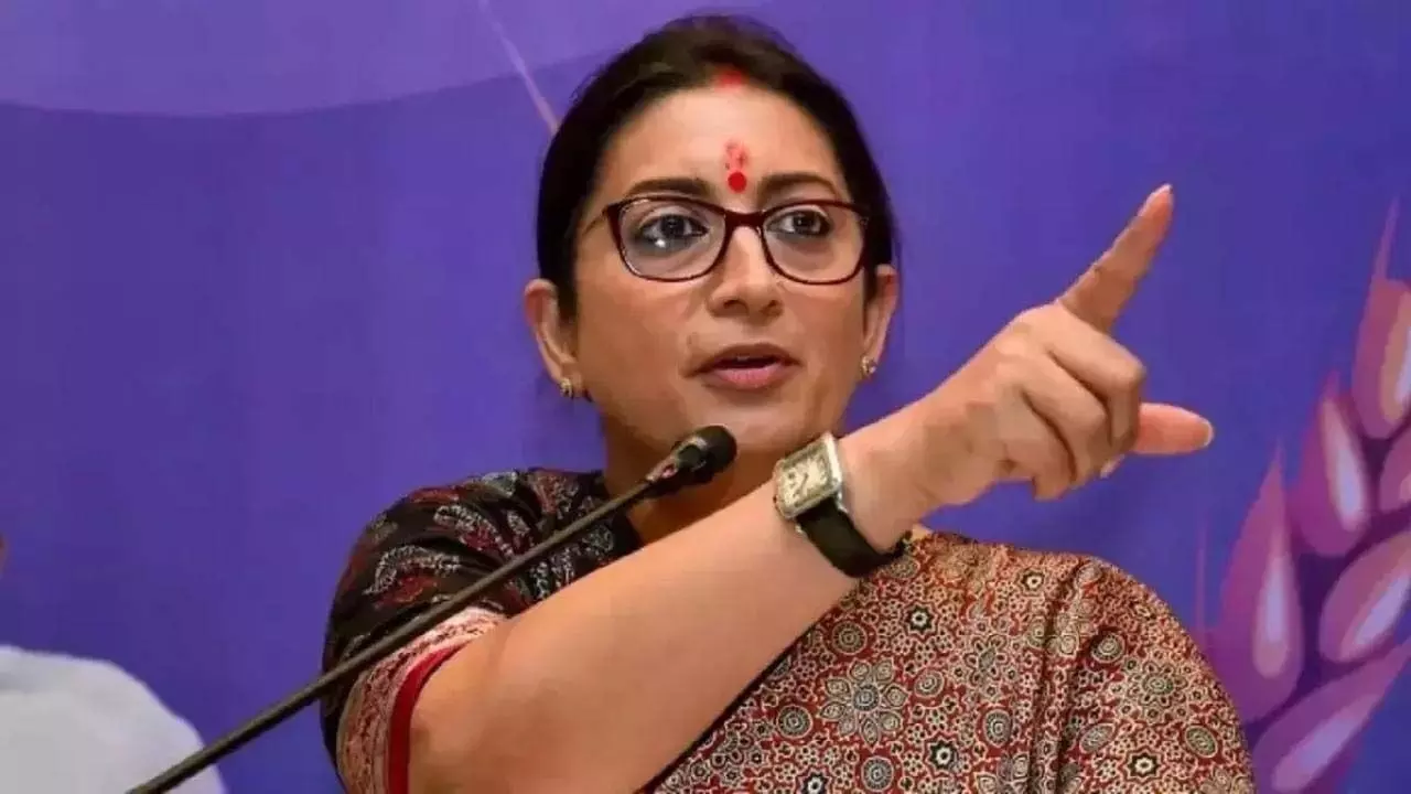 कांग्रेस, भारत गठबंधन अपने विकास के लिए लड़ रहे हैं: Irani