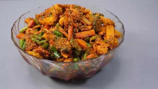 Mixed Vegetable अचार रेसिपी