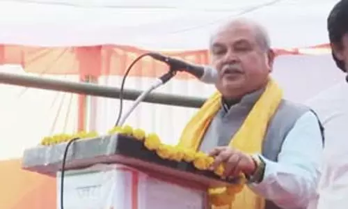 कांग्रेस की लूटपाट एक्सप्रेस के झांसे में मत आना : नरेंद्र सिंह तोमर