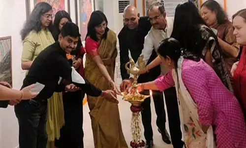 दृश्य कला के आध्यात्मिक पहलुओं पर प्रकाश डालने वाली अंतर्राष्ट्रीय प्रदर्शनी IGNCA में शुरू हुई दृश्य कला के आध्यात्मिक पहलुओं पर प्रकाश डालने वाली अंतर्राष्ट्रीय प्रदर्शनी IGNCA में शुरू हुई