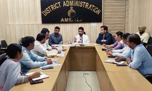 Haryana : अंबाला नगर निगम के कर्मचारी को 446 दिनों तक फाइल लंबित रखने पर नोटिस Haryana : अंबाला नगर निगम के कर्मचारी को 446 दिनों तक फाइल लंबित रखने पर नोटिस