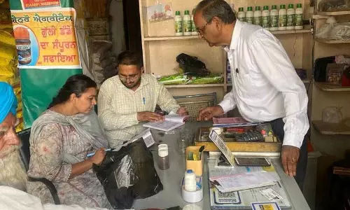 कृषि विभाग ने Faridkot जिले में खाद की दुकानों का निरीक्षण किया