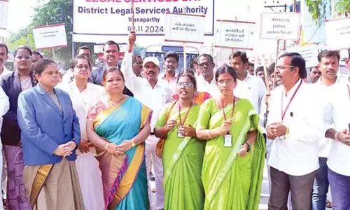 Wanaparthy: ‘राष्ट्रीय विधिक सेवा दिवस’ के उपलक्ष्य में रैली