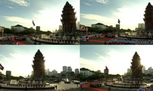 Cambodia ने स्वतंत्रता दिवस की 71वीं वर्षगांठ मनाई