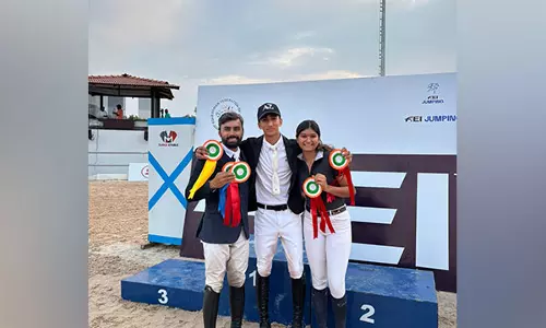 FEI Jumping World Challenge: ARC के एथलीट चमके, जीते 3 स्वर्ण पदक
