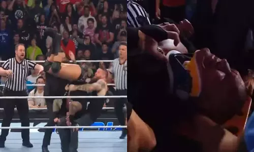 Kevin Owens ने किया प्रतिबंधित मूव का इस्तेमाल, रैंडी ऑर्टन स्ट्रेचर पर पहुंचे, वीडियो... Kevin Owens ने किया प्रतिबंधित मूव का इस्तेमाल, रैंडी ऑर्टन स्ट्रेचर पर पहुंचे, वीडियो...