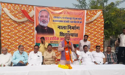 Ganganagar: विधायक जयदीप बिहाणी ने किया 108.28 लाख रुपए के विकास कार्यों का शिलान्यास