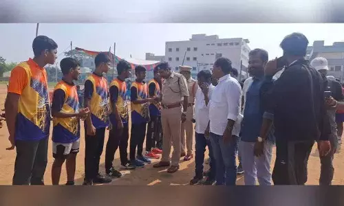 Mancherial में राज्य स्तरीय सॉफ्टबॉल प्रतियोगिताएं शुरू Mancherial में राज्य स्तरीय सॉफ्टबॉल प्रतियोगिताएं शुरू