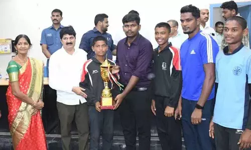 ITDA भद्राचलम टीम ने राज्य स्तरीय प्रतियोगिता में ओवरऑल चैम्पियनशिप जीती