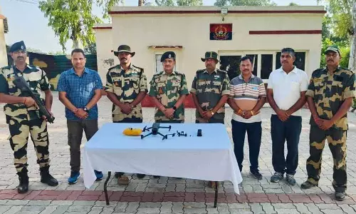 पाकिस्तान सीमा पर BSF द्वारा जब्त किए गए ड्रोन की संख्या दोगुनी होकर 200 हुई