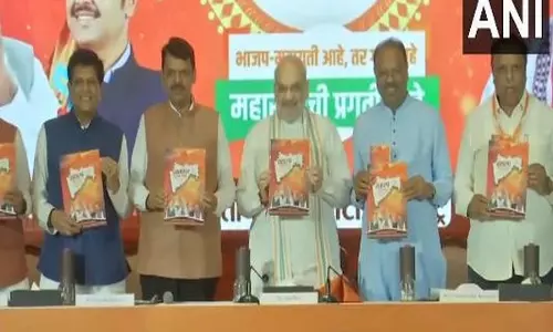 BJP महाराष्ट्र घोषणापत्र में 1 ट्रिलियन डॉलर की अर्थव्यवस्था की योजना, स्वास्थ्य पर ध्यान देने का वादा