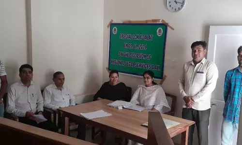 Haryana : लोक अदालत में तीन मामले निपटाए गए Haryana : लोक अदालत में तीन मामले निपटाए गए