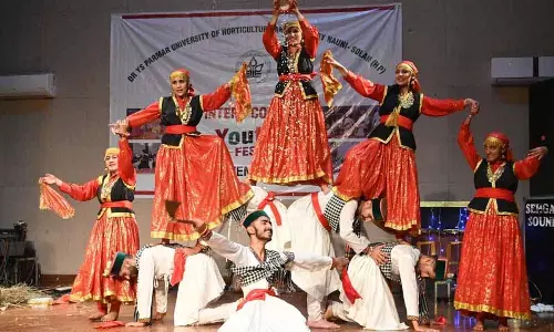 Himachal: बागवानी महाविद्यालय नौणी युवा महोत्सव का विजेता बना Himachal: बागवानी महाविद्यालय नौणी युवा महोत्सव का विजेता बना