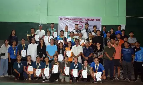 Nagaland : पेरेन जिला अंतर विभागीय टूर्नामेंट का समापन Nagaland : पेरेन जिला अंतर विभागीय टूर्नामेंट का समापन