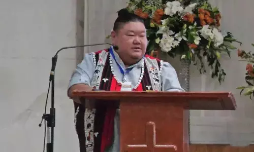Nagaland : इमना अलोंग ने सामूहिक कार्रवाई का आह्वान किया Nagaland : इमना अलोंग ने सामूहिक कार्रवाई का आह्वान किया