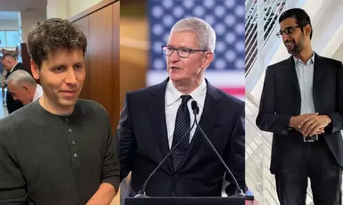 Apple, गूगल, माइक्रोसॉफ्ट, अमेजन के सीईओ ने डोनाल्ड ट्रंप को बधाई दी Apple, गूगल, माइक्रोसॉफ्ट, अमेजन के सीईओ ने डोनाल्ड ट्रंप को बधाई दी