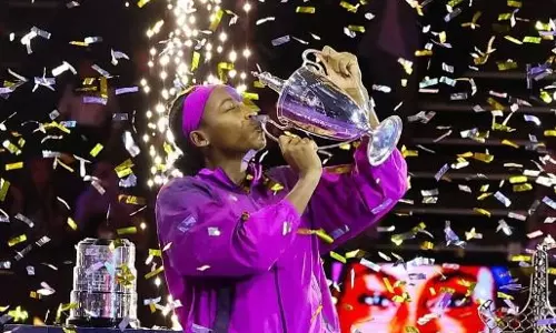 सभी भगवान की जय हो...: गॉफ ने पहली बार WTA Finals खिताब जीतने के बाद कहा