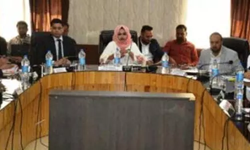 DDC पुंछ अध्यक्ष ने विकास परियोजनाओं की स्थिति की समीक्षा की