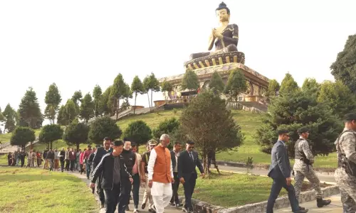 Sikkim :  राज्यपाल ने नामची जिले का दौरा संपन्न किया