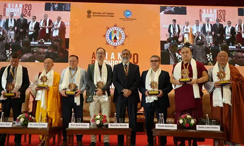 प्रथम Asian Buddhist Summit में नवीन विचार सामने आए प्रथम Asian Buddhist Summit में नवीन विचार सामने आए