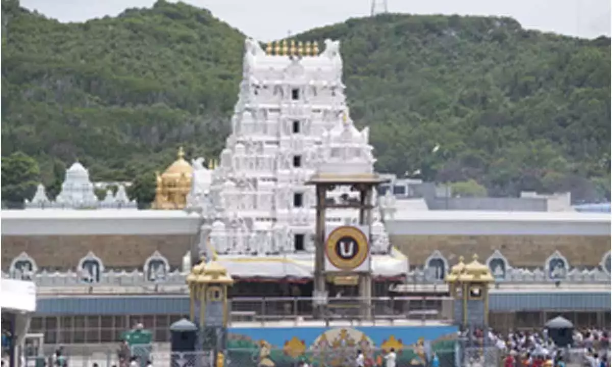 Tirupati में श्रद्धालुओं को दर्शन के लिए करना पड़ रहा लंबा इंतजार Tirupati में श्रद्धालुओं को दर्शन के लिए करना पड़ रहा लंबा इंतजार