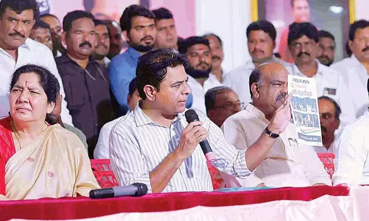 KTR ने सीएम रेवंत की आलोचना की