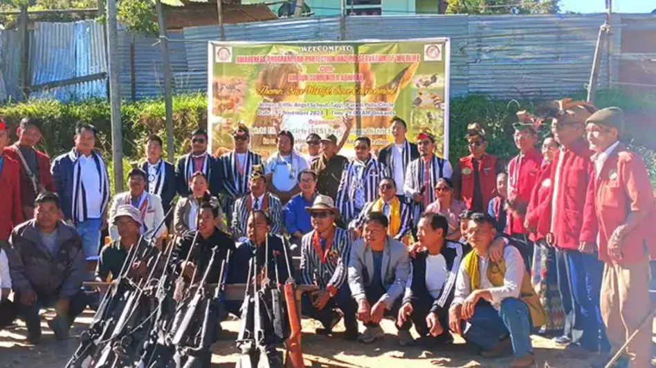 Arunachal : न्यीशी एलीट सोसाइटी की केई पन्योर इकाई ने वन्यजीवों की रक्षा के लिए Arunachal : न्यीशी एलीट सोसाइटी की केई पन्योर इकाई ने वन्यजीवों की रक्षा के लिए