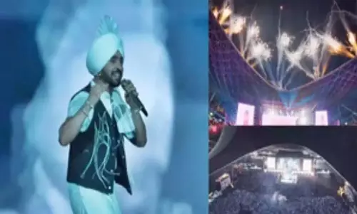 Diljit अपने दिल-लुमिनाटी टूर के दौरान गर्व से कहते हैं पंजाबी आ गए अबू धाबी