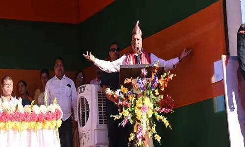 कांग्रेस का मतलब सांप्रदायिकता, भ्रष्टाचार और संघर्ष है: Union Minister Sonowal