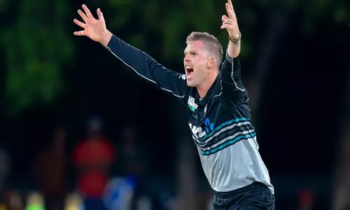 New Zealand ने श्रीलंका को चौंका दिया, दांबुला की मुश्किल पिच पर 108 रनों का बचाव किया New Zealand ने श्रीलंका को चौंका दिया, दांबुला की मुश्किल पिच पर 108 रनों का बचाव किया