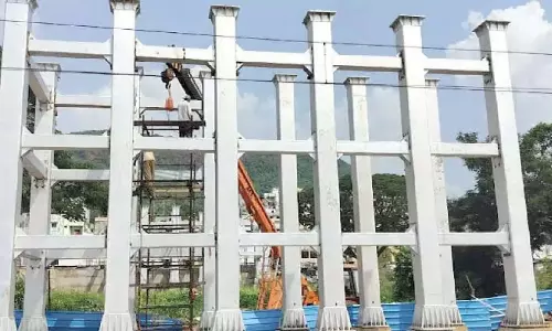 सिम्हाचलम रेलवे स्टेशन पर जल्द ही नए FOB बनेंगे सिम्हाचलम रेलवे स्टेशन पर जल्द ही नए FOB बनेंगे
