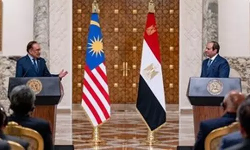 Egypt, Malaysia ने मध्य पूर्व में शांति और सुरक्षा का आह्वान किया