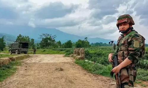 Manipur: ताजा गोलीबारी में किसान घायल, तीन दिन में तीसरी घटना