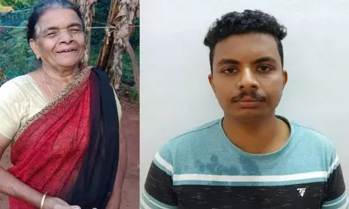 KERALA :  वायनाड में कॉलेज टीचर ने दादी की गला घोंटकर हत्या कर दी