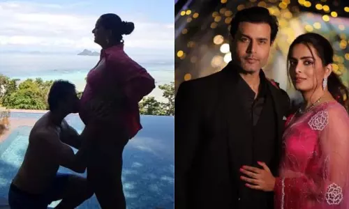 कुंडली भाग्य की रूही चतुर्वेदी ने शादी के 5 साल बाद प्रेग्नेंसी की घोषणा की, VIDEO... कुंडली भाग्य की रूही चतुर्वेदी ने शादी के 5 साल बाद प्रेग्नेंसी की घोषणा की, VIDEO...