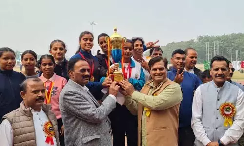 Neha और कृषभ राज्य स्तरीय प्रतियोगिता में सर्वश्रेष्ठ एथलीट चुने गए Neha और कृषभ राज्य स्तरीय प्रतियोगिता में सर्वश्रेष्ठ एथलीट चुने गए