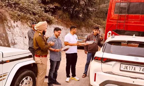 Jammu क्षेत्र में यातायात नियमों का उल्लंघन करने वालों से 19 लाख रुपये का जुर्माना वसूला गया