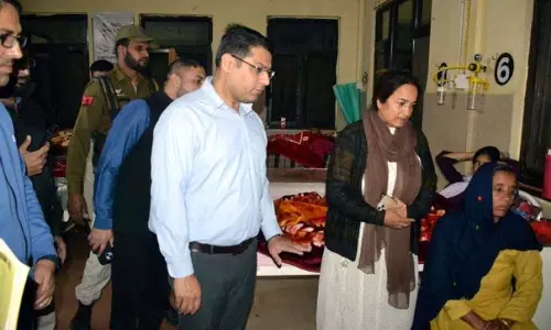 DC ने जिला अस्पताल पुंछ में रोगी देखभाल सेवाओं का मूल्यांकन किया