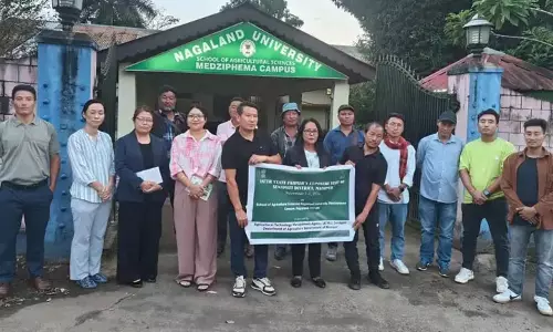 Nagaland विश्वविद्यालय एसएएस ने मणिपुर के कृषकों की मेजबानी की Nagaland विश्वविद्यालय एसएएस ने मणिपुर के कृषकों की मेजबानी की