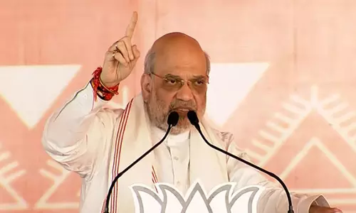 झारखंड में अमित शाह ने कहा, घुसपैठियों को जमीन का हस्तांतरण रोकने के लिए BJP कानून लाएगी झारखंड में अमित शाह ने कहा, घुसपैठियों को जमीन का हस्तांतरण रोकने के लिए BJP कानून लाएगी