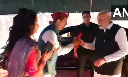 प्रधानमंत्री नरेंद्र मोदी भाजपा सांसद अनिल बलूनी के आवास पहुंचे प्रधानमंत्री नरेंद्र मोदी भाजपा सांसद अनिल बलूनी के आवास पहुंचे